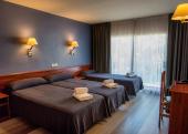 Chambre single triple